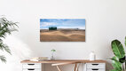 Mockup Charming photo art: autumn landscape with cypress trees in Tuscany