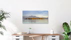 Mockup Photo art by Michael Valjak: Fraueninsel Chiemsee at sunset