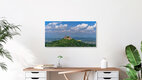 Mockup Photo art by Achim Thomae: Hohenzollern Castle in spring, soft colors and beautiful scenery