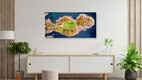 Mockup Football Stadium Henningsvaer Lofoten Islands, Norway – wall art by Achim Thomae as Poster or Acrylic Glass Print