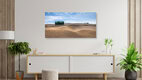 Mockup Charming photo art: autumn landscape with cypress trees in Tuscany