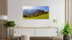 Mockup Photo art by Achim Thomae: picturesque Slovenian mountain landscape in autumn