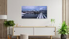 Mockup Photo art by Achim Thomae: winter landscape at Lake Kochel in Bavaria