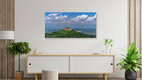 Mockup Photo art by Achim Thomae: Hohenzollern Castle in spring, soft colors and beautiful scenery