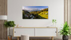 Mockup Photo art by Achim Thomae: Autumn morning with a view of Watzmann
