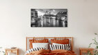 Mockup Venedig Canal Grande Panorama, Italien – Fotokunst von Jan Becke als Poster oder Acrylglasbild