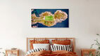 Mockup Football Stadium Henningsvaer Lofoten Islands, Norway – wall art by Achim Thomae as Poster or Acrylic Glass Print
