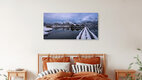 Mockup Photo art by Achim Thomae: winter landscape at Lake Kochel in Bavaria