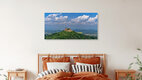 Mockup Photo art by Achim Thomae: Hohenzollern Castle in spring, soft colors and beautiful scenery