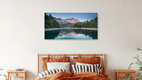 Mockup Thomas Junklewitz, Alpine Peaks Reflected in Lake Eibsee - Germany, Europe