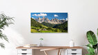 Mockup Sommer im Villnösstal in Südtirol, Italien – Fotokunst von Achim Thomae als Poster oder Acrylglasbild