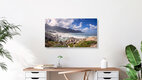 Mockup Fotokunst von Achim Thomae: Strandaufnahme in Camps Bay, Südafrika