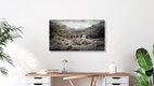 Mockup Photo art by Norbert Gräf: clear waterfalls in Scottish nature