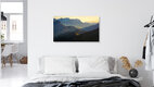 Mockup Kaisergebirge am Morgen, Österreich – Fotokunst von Martin Wasilewski als Poster oder Acrylglasbild