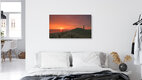 Mockup Photo art by Achim Thomae: sunrise over the Sylt coastline with soft colors.