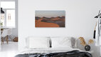 Mockup Photo art by Dennis Wehrmann: calm sunrise in the Sahara with gentle dunes