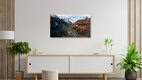 Mockup Johannes Hulsch, Prettau in den italienischen Alpen im Herbst - Italien, Europa
