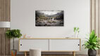 Mockup Photo art by Norbert Gräf: clear waterfalls in Scottish nature