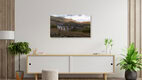 Mockup Photo art by Norbert Gräf: Glenfinnan Viaduct on a cloudy day in Scotland