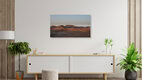 Mockup Photo art by Dennis Wehrmann: gentle sunrise in the Sahara with a calm atmosphere