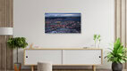 Mockup Photo art by Norbert Gräf: Bergen, Norway at blue hour by the harbor