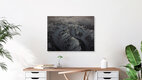 Mockup Photo art by Inflight Galerie: snow-covered mountains with a calm atmosphere in China.