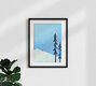 Mockup Wandbild 'Ski Tag' – Kunst von Henry Rivers als Poster oder Acrylglasbild