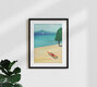 Mockup 'Sunbathing' – Wall Art by Henry Rivers as Poster or Acrylic Glass Print