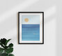 Mockup 'Sunset Swim' – Wall Art by Henry Rivers as Poster or Acrylic Glass Print