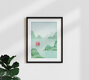 Mockup Wandbild 'Halong Bay' – Kunst von Henry Rivers als Poster oder Acrylglasbild