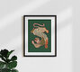 Mockup Wandbild 'Asian Tiger' – Kunst von Arty Guava als Poster oder Acrylglasbild