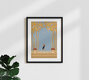 Mockup Wandbild 'Introvert Party' – Kunst von Arty Guava als Poster oder Acrylglasbild