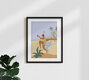 Mockup Wandbild 'Balancing Act' – Kunst von Arty Guava als Poster oder Acrylglasbild
