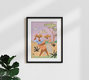 Mockup Wandbild 'Autumn Sisters' – Kunst von Arty Guava als Poster oder Acrylglasbild