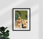 Mockup Wandbild 'Merry Feast' – Kunst von Arty Guava als Poster oder Acrylglasbild
