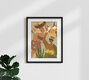 Mockup Wandbild 'Oops My Papaya' – Kunst von Arty Guava als Poster oder Acrylglasbild