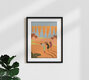 Mockup Wandbild 'Power of the three' – Kunst von Arty Guava als Poster oder Acrylglasbild