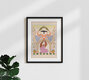 Mockup Wandbild 'Taking Flight' – Kunst von Arty Guava als Poster oder Acrylglasbild