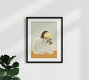 Mockup Wandbild 'The Chrysanthemum' – Kunst von Arty Guava als Poster oder Acrylglasbild