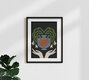 Mockup Wandbild 'Vase Harmony' – Kunst von Arty Guava als Poster oder Acrylglasbild