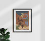 Mockup Wandbild 'Wild Rhythm' – Kunst von Arty Guava als Poster oder Acrylglasbild