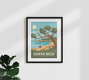 Mockup Wandbild 'Costa Rica' – Kunst von François Beutier als Poster oder Acrylglasbild