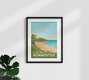 Mockup Wandbild 'Noirmoutier France Travel Poster Art Print' – Kunst von François Beutier als Poster oder Acrylglasbild
