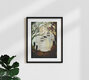 Mockup Illustration by Katherine Blower: playful ghosts and birds in an autumn forest scene