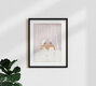 Mockup Wall art by Branka Kodžoman: relaxed morning scene with a friend in bed