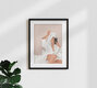 Mockup Illustration by Branka Kodžoman: woman taking a selfie in bed, relaxed morning vibe.