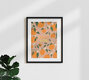 Mockup Colorful illustration by Jacky Eitzert featuring oranges and the good life.