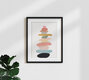 Mockup Illustration by Branka Kodžoman: balancing stones in soft colors