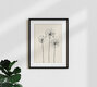 Mockup Illustration by Branka Kodžoman: soft dandelion in a neutral tone