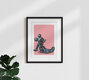 Mockup Wall art by Daniel Leo: relaxed scene with humorous characters